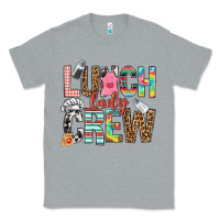 Heather Grey lunch lady crew Classic Tee - NancyCooperArtShop