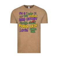 Vintage Coffee i'm a king cake eatin' mardi gras lovin' kinda gir Vintage Tee - MaliasSmallBusiness
