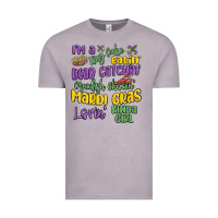Vintage Zinc i'm a king cake eatin' mardi gras lovin' kinda gir Vintage Tee - MaliasSmallBusiness