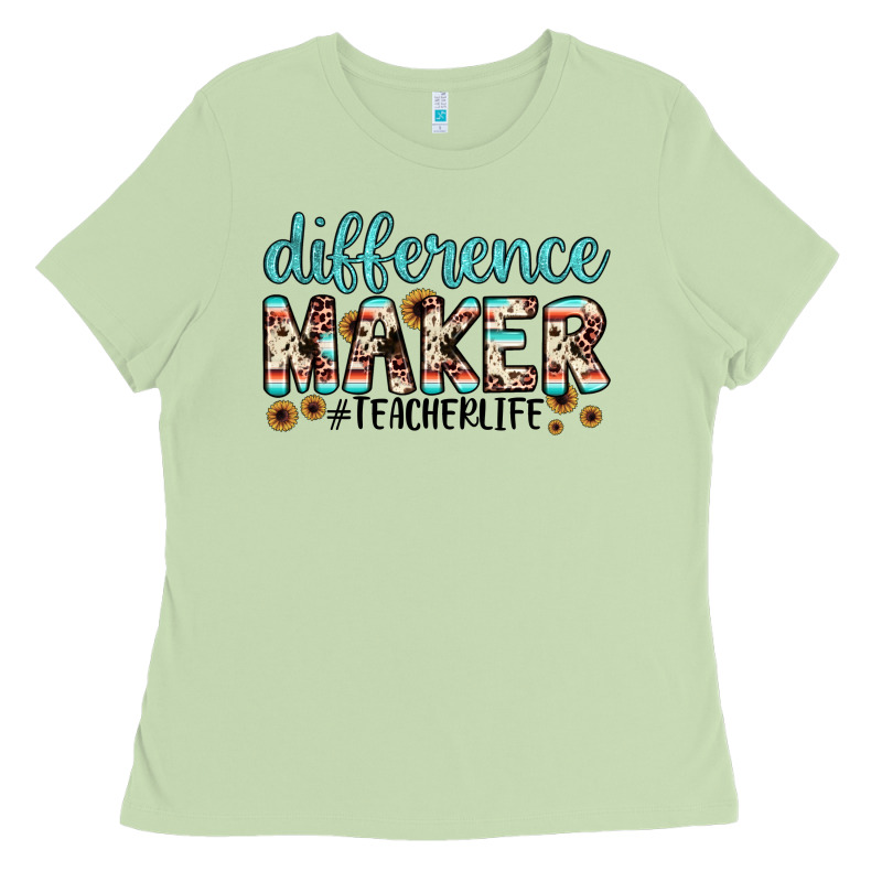 Difference Maker Ladies Tee by JahusDesignShop | Teevron