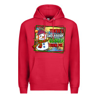 Cardinal theres snowbody cooler than me Premium Hoodie - CowGirlArtShop