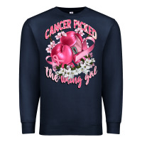 Navy cancer picked the wrong girl Premium Sweatshirt - CowGirlArtShop