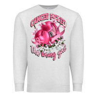 Oatmeal Heather cancer picked the wrong girl Premium Sweatshirt - CowGirlArtShop