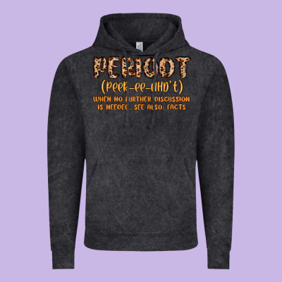 Periodt Definition Vintage Hoodie Designed By Maliassmallbusiness