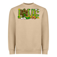Mushroom St. Patrick's Day love dog paw Heavyweight Sweatshirt - BundleAndBundleShop