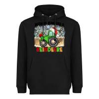 Black nothing runs like a reindeere Heavyweight Hoodie - CowGirlArtShop