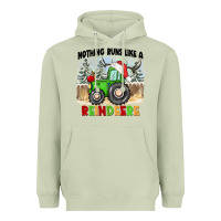 Matcha nothing runs like a reindeere Heavyweight Hoodie - CowGirlArtShop