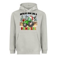 Moon Dust nothing runs like a reindeere Heavyweight Hoodie - CowGirlArtShop