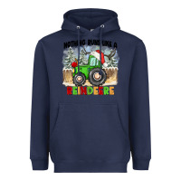 Navy nothing runs like a reindeere Heavyweight Hoodie - CowGirlArtShop