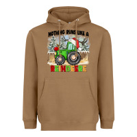 Toasted Coconut nothing runs like a reindeere Heavyweight Hoodie - CowGirlArtShop