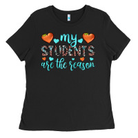 Black my students are the reason Ladies Tee - JahusDesignShop