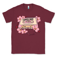 Burgundy lover babe valentines day Classic Tee - MaliasSmallBusiness