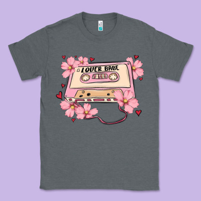 Lover Babe Valentines Day Classic Tee Designed By Maliassmallbusiness