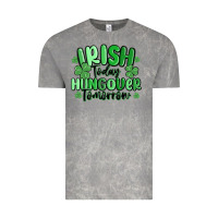 Cloud Rock irish today hungover tomorrow Vintage Tee - MaliasSmallBusiness