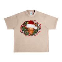 French Oak christmas heifer Urban Heavy Tee - AdoDesignShop