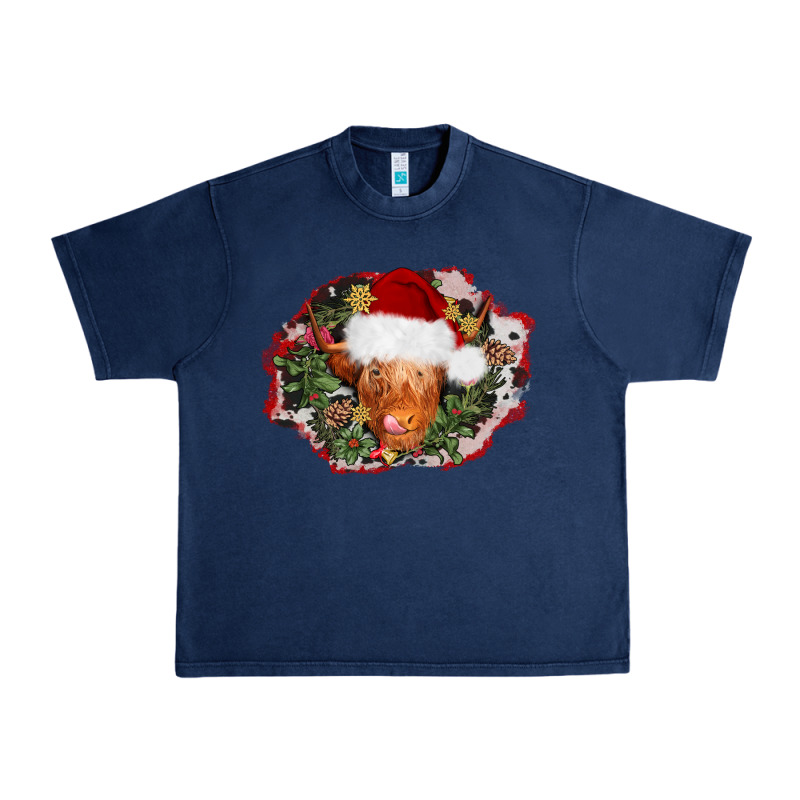 Christmas Heifer Urban Heavy Tee by AdoDesignShop | Teevron