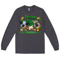 Smoke Happy Saint Patrick'S Day With Clover Long Sleeve Tee - BundleAndBundleShop