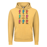 Vintage Mustard coffee thermos Vintage Hoodie - MaliasSmallBusiness