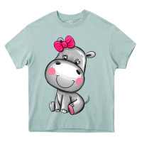 Arona cute hippopotamus Heavy Core Tee - AdoDesignShop