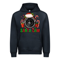 Navy santa cam Urban Hoodie - FaDigitalArtStudio