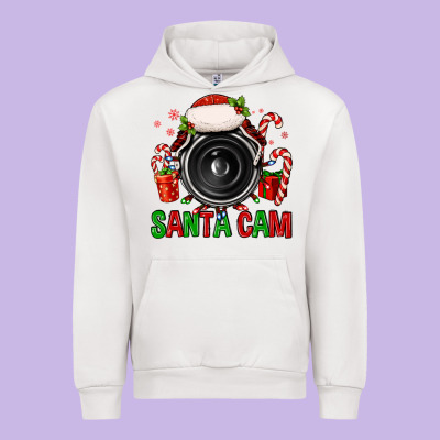 Santa Cam Urban Hoodie Designed By Fadigitalartstudio