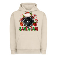 Pigment French Oak santa cam Urban Hoodie - FaDigitalArtStudio