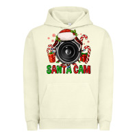 Pigment Pistachio santa cam Urban Hoodie - FaDigitalArtStudio