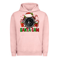 Pigment Salmon santa cam Urban Hoodie - FaDigitalArtStudio