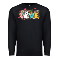 Black Love Easter Day Premium Sweatshirt - HowdyJamesFarm
