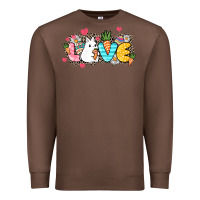 Chestnut Love Easter Day Premium Sweatshirt - HowdyJamesFarm