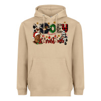 Mushroom mooey christmas Heavyweight Hoodie - CowGirlArtShop