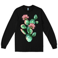 Black cactus 5 Long Sleeve Tee - JahusDesignShop