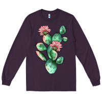 Plum cactus 5 Long Sleeve Tee - JahusDesignShop