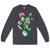 Smoke cactus 5 Long Sleeve Tee - JahusDesignShop