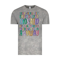 Cloud Rock some things are better left unsaid but i'm probabl Vintage Tee - MaliasSmallBusiness