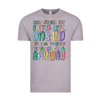 Vintage Zinc some things are better left unsaid but i'm probabl Vintage Tee - MaliasSmallBusiness
