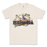 Natural meowica cat Classic Tee - NancyCooperArtShop