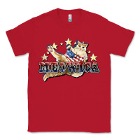 Red meowica cat Classic Tee - NancyCooperArtShop