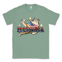 Sage meowica cat Classic Tee - NancyCooperArtShop