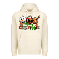 Tofu merry christmas Premium Hoodie - CowGirlArtShop