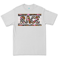 Dove Grey race license plate Premium Tee - Artiststas