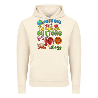 Vintage Artic pushing my teacher buttons for 100 days Vintage Hoodie - MaliasSmallBusiness