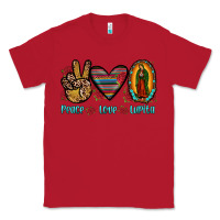 Red peace love lupita Classic Tee - JahusDesignShop