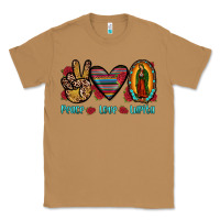 Toasted Coconut peace love lupita Classic Tee - JahusDesignShop