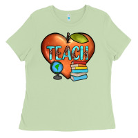 Matcha teach heart Ladies Tee - JahusDesignShop