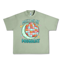 Oil Green meet me at midnight Urban Heavy Tee - MaliasSmallBusiness