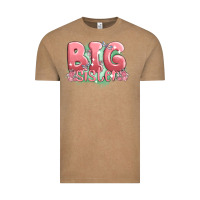 Vintage Coffee big sister Vintage Tee - MaliasSmallBusiness