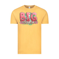 Vintage Mustard big sister Vintage Tee - MaliasSmallBusiness