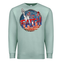 Seafoam faith usa Premium Sweatshirt - CowGirlArtShop