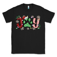 Black joy with dog paw Classic Tee - MaliasSmallBusiness
